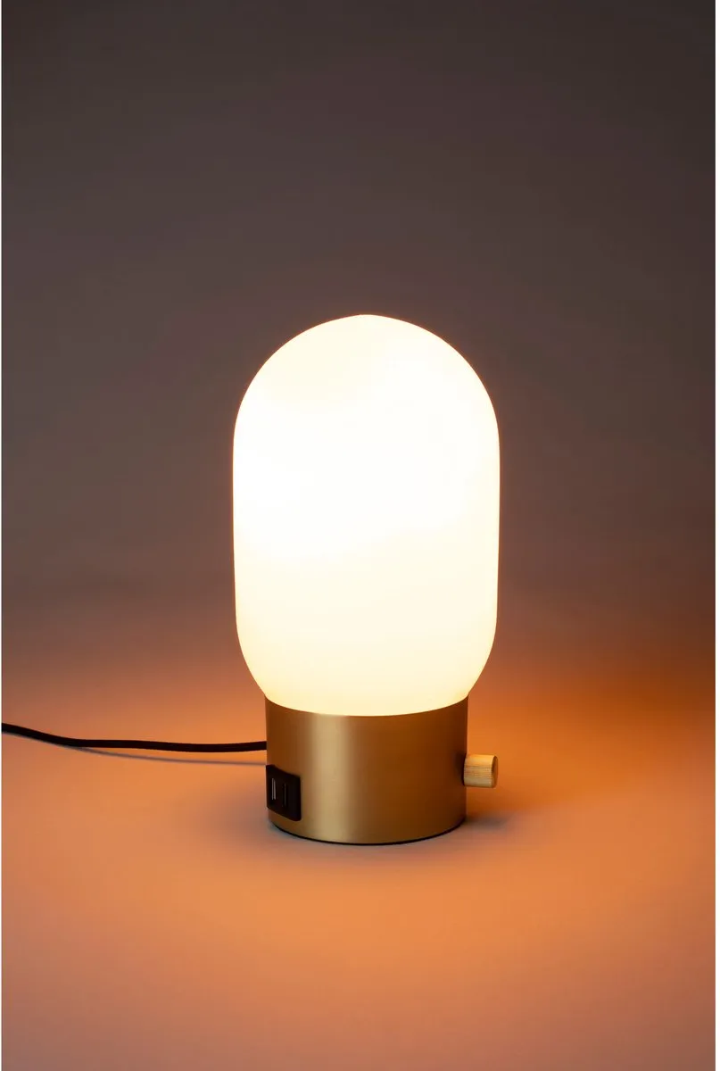 Zuiver Urban Charger Tafellamp - Goud