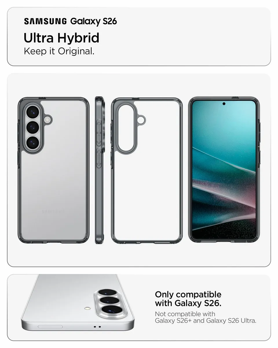 Spigen Ultra Hybrid Backcover 8800283318654 - Transparant