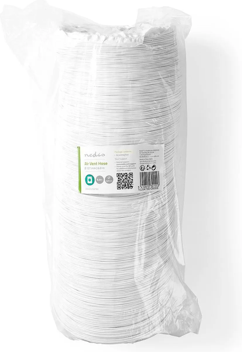 Nedis Luchtafvoerslang 127mm 6m - DRHO127WT60
