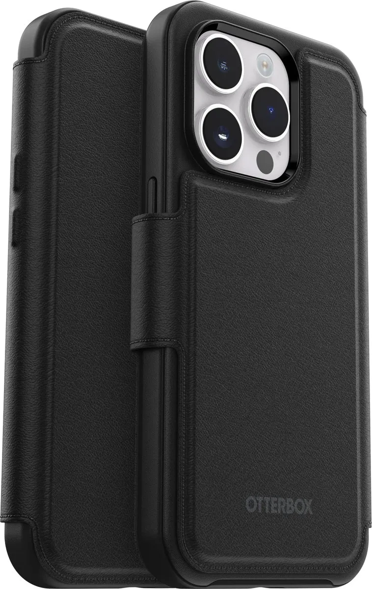 OtterBox Folio MagSafe Case iPhone 14 Pro - Zwart - afbeelding 6 van 6