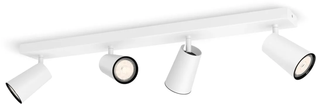 Philips Paisley Opbouwspot 4-lichts - Wit