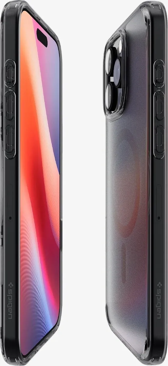 Spigen Ultra Hybrid T MagFit iPhone 16 Pro Max Hoesje - Frosted Zwart