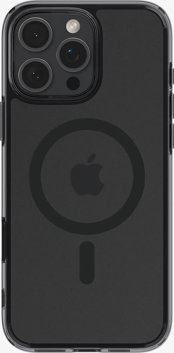 Spigen Ultra Hybrid T MagFit iPhone 16 Pro Max Hoesje - Frosted Zwart