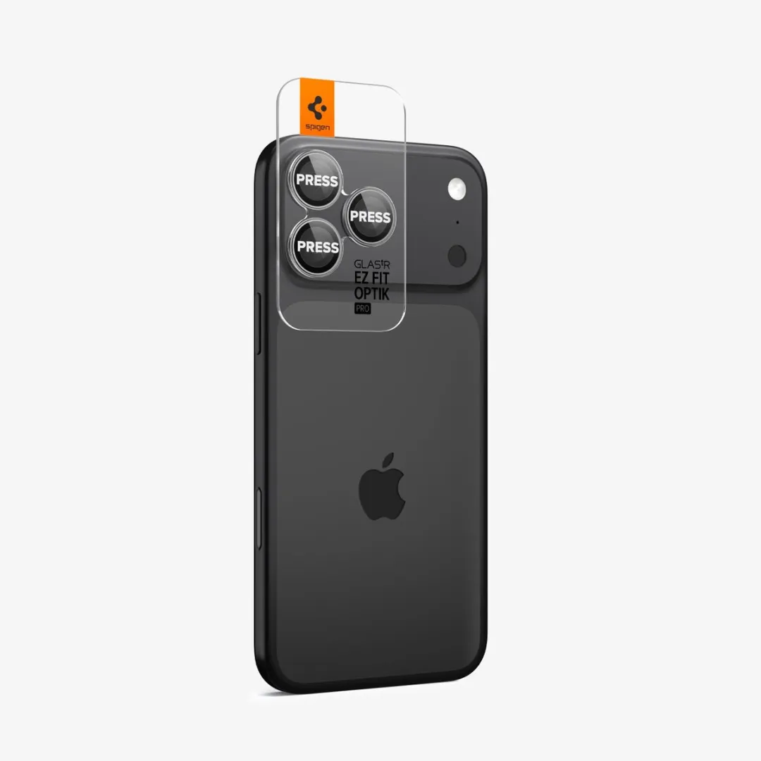 Spigen Optik Pro EZ Fit Lens Protector AGL10125 - 2 Stuks - Grijs - afbeelding 6 van 6