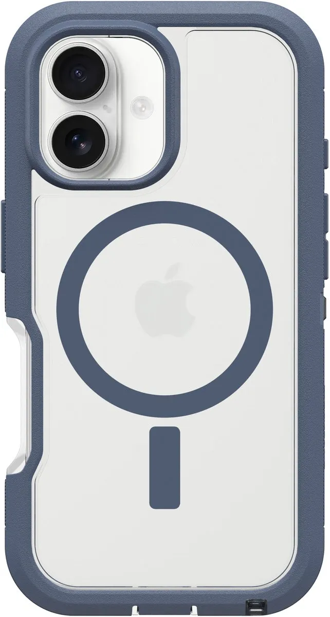 OtterBox Defender XT Clear iPhone 16 Hoesje - Blauw - 77-96064 - afbeelding 2 van 6