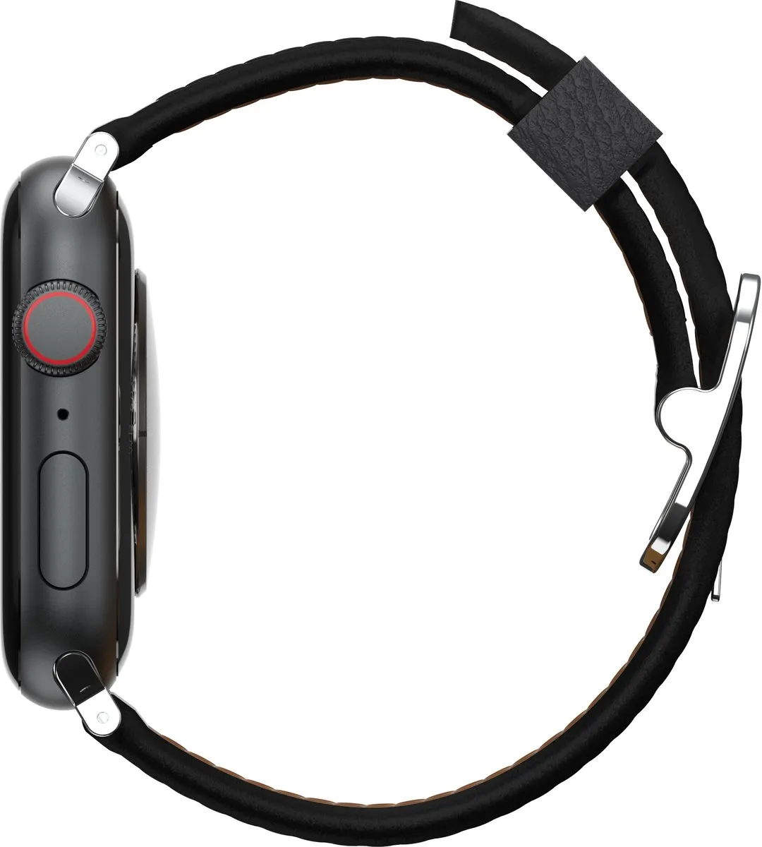 OtterBox Symmetry Cactus Leren Bandje Apple Watch - 42-49mm - Zwart - afbeelding 6 van 6