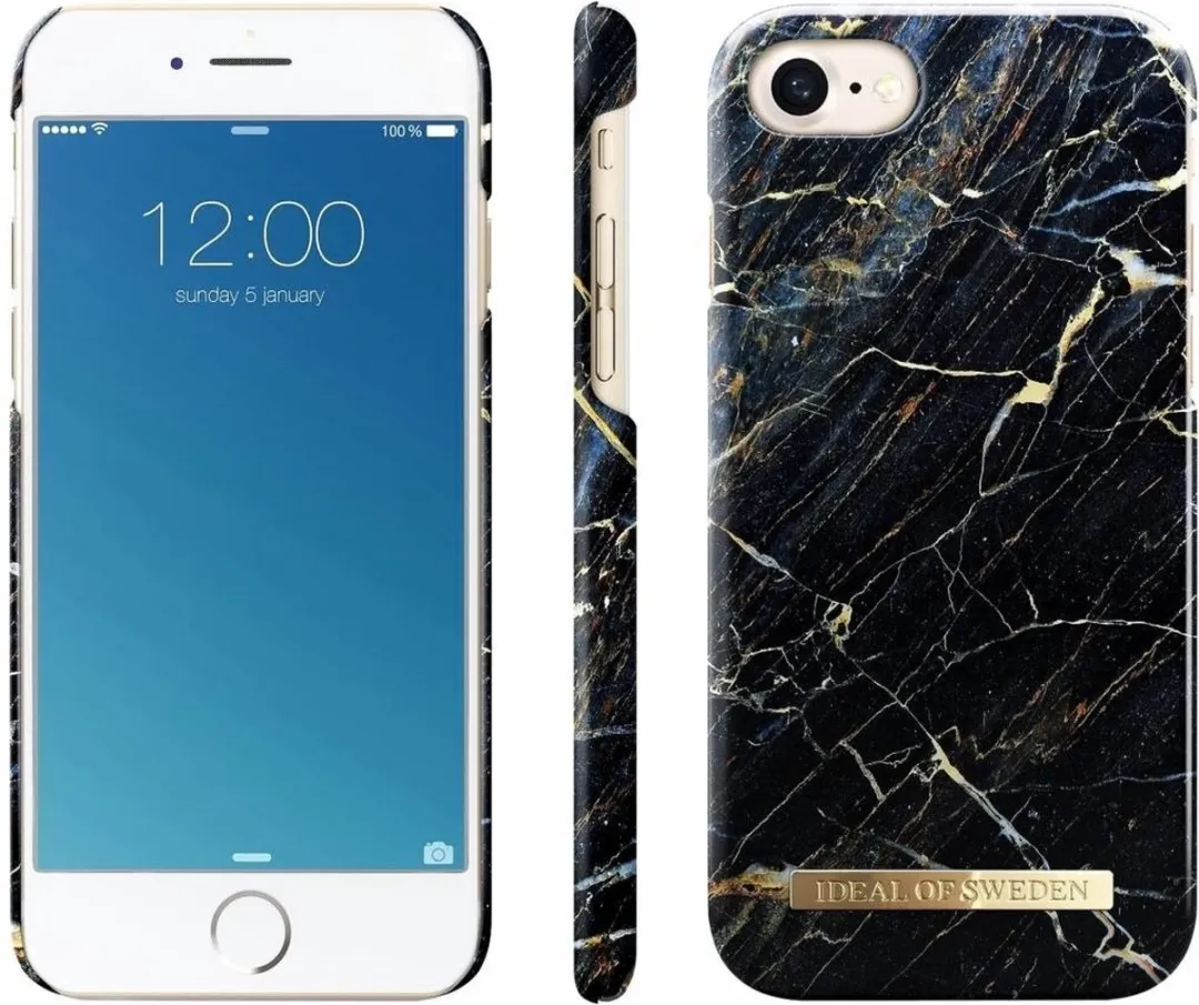 iDeal of Sweden iPhone SE2 & 8 Backcover - Port Laurent Marble