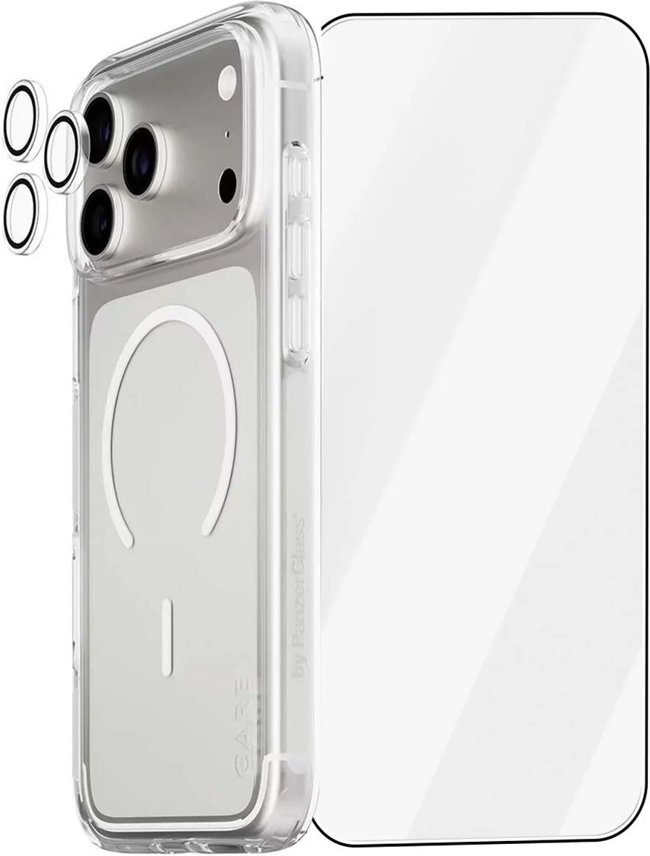 PanzerGlass iPhone 17 Pro Max 3-in-1 Beschermingspakket