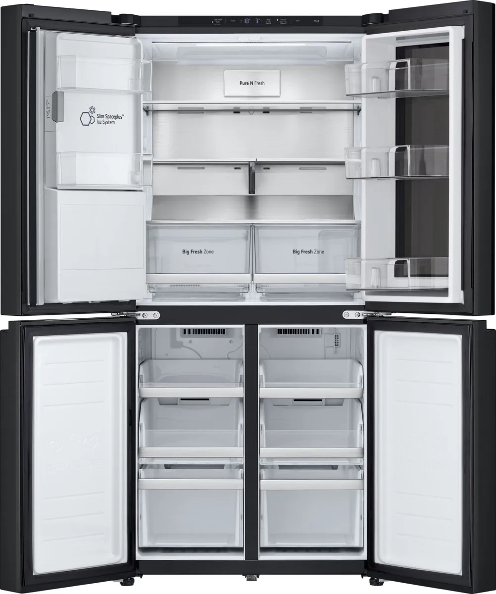 LG InstaView GMG860EPBE Amerikaanse Koelkast - 508L - Zwart