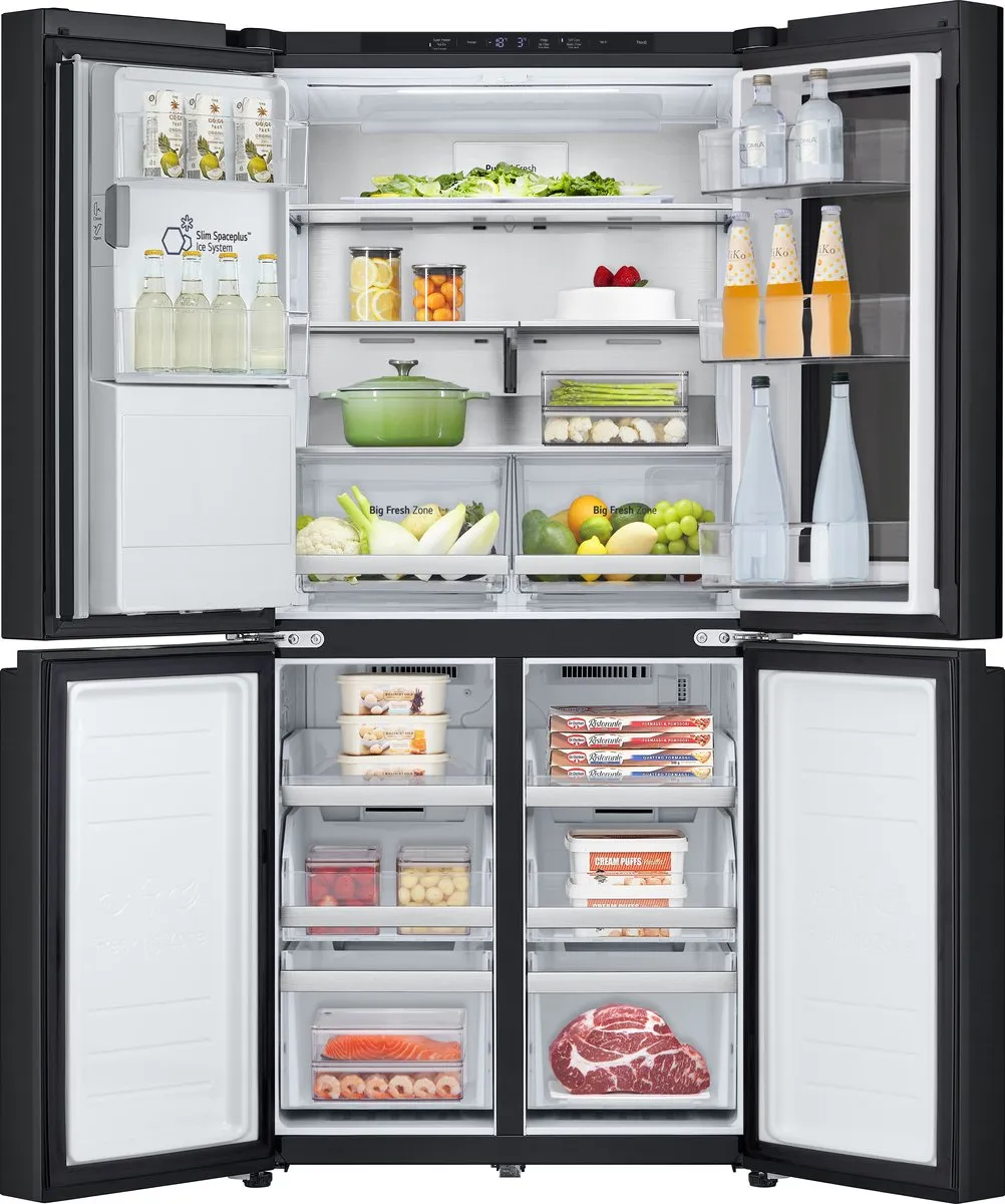 LG InstaView GMG860EPBE Amerikaanse Koelkast - 508L - Zwart