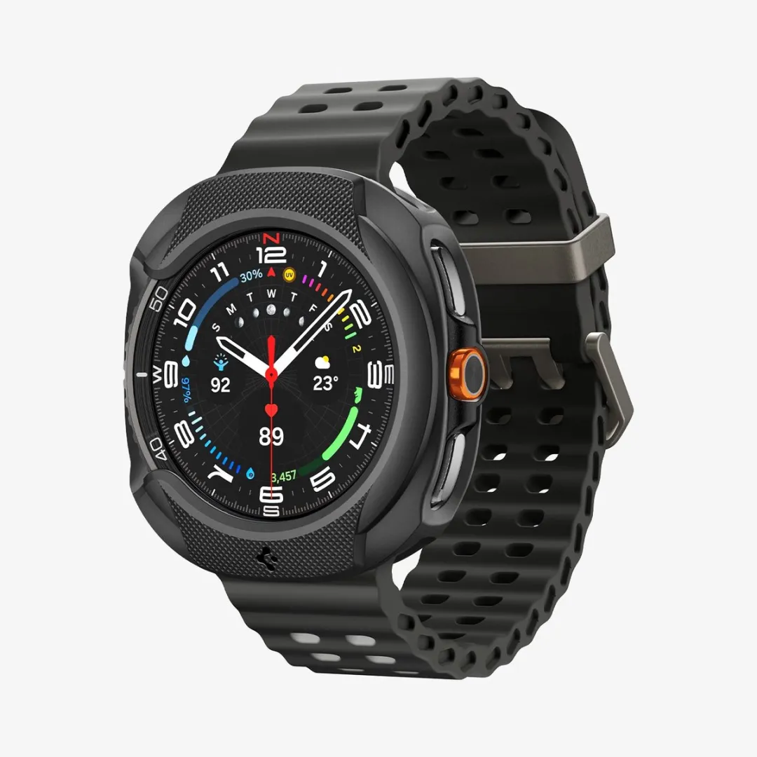Spigen Liquid Air Hoesje Samsung Galaxy Watch 8 Classic 46mm - Zwart