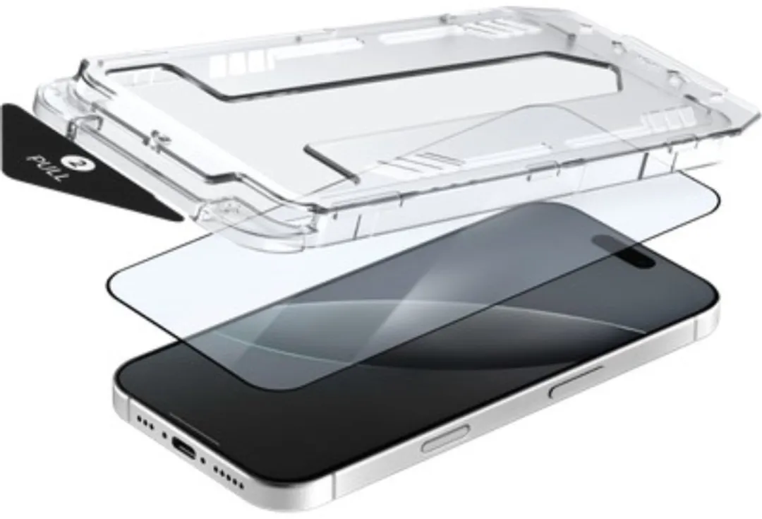 Just in Case Cazy Screenprotector iPhone 17/16 Pro Max - 1 Stuk
