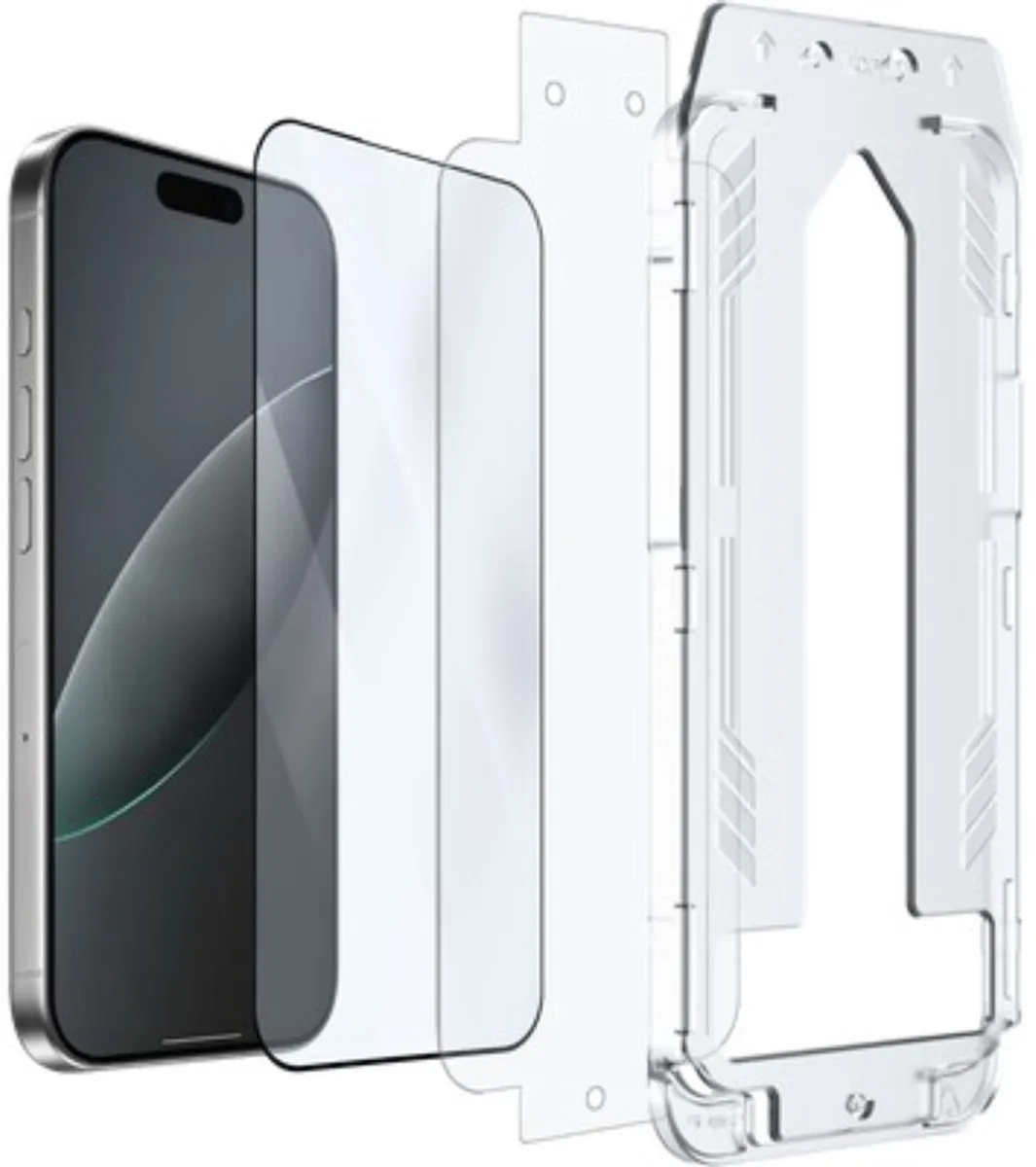 Just in Case Cazy Screenprotector iPhone 17/16 Pro Max
