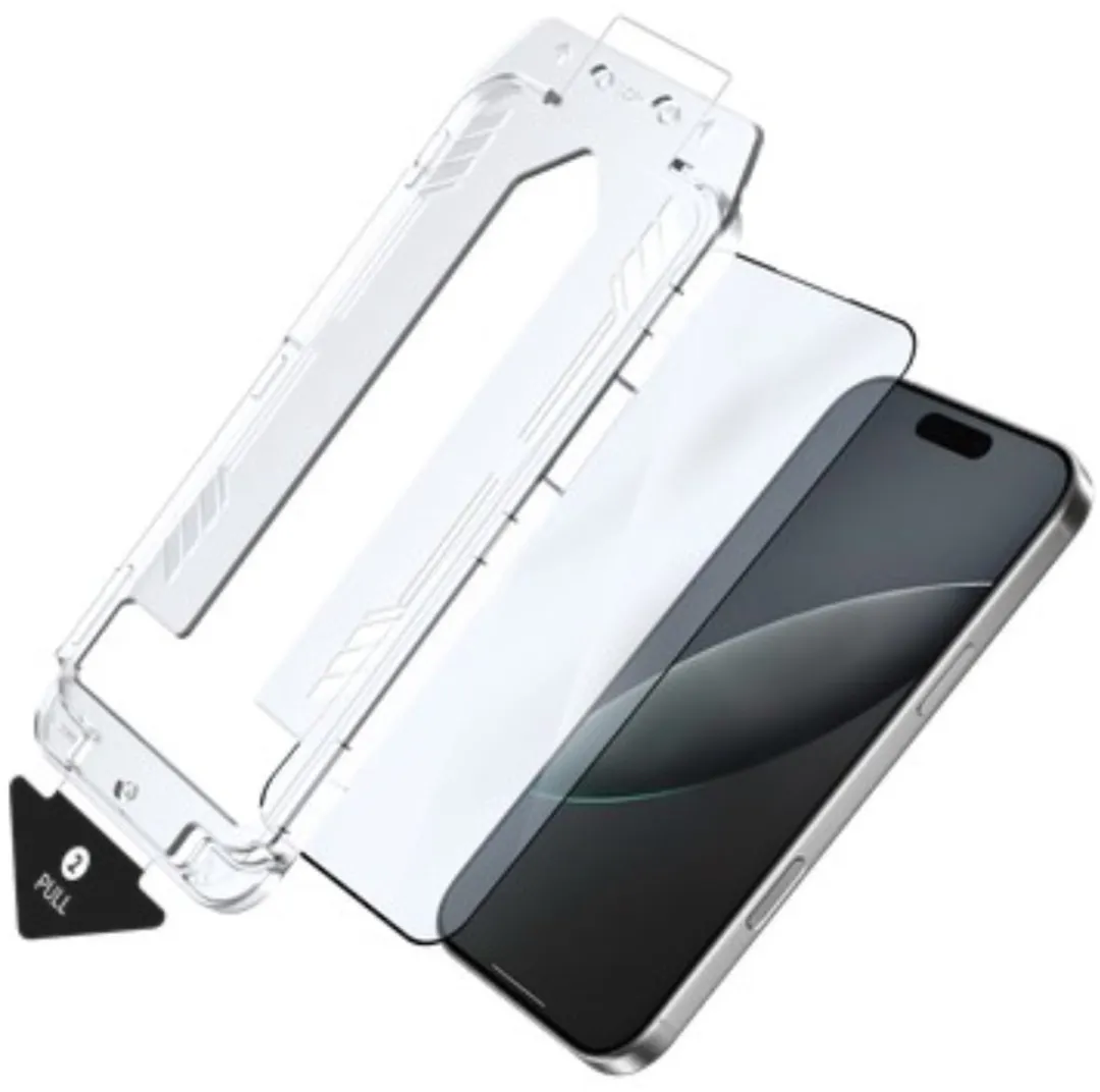 Just in Case Cazy Screenprotector iPhone 17/16 Pro Max - 1 Stuk