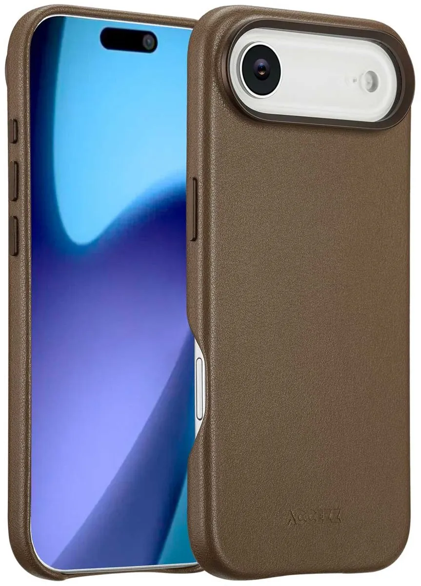 Accezz iPhone 17 Air Hoesje Coffee Brown
