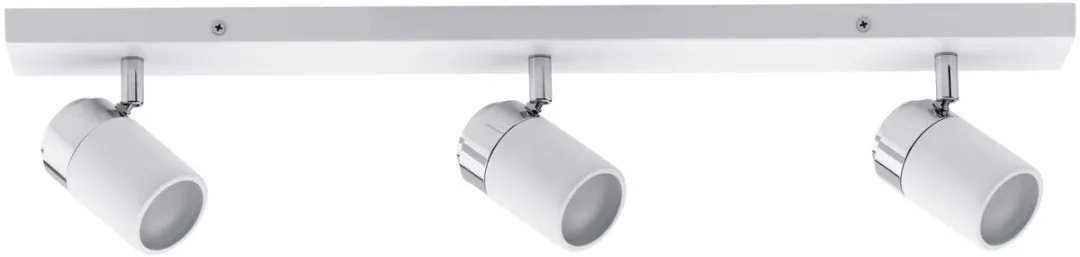 Paulmann Spotlight Zyli IP44 GU10 230V - 3x10W Wit/Chroom
