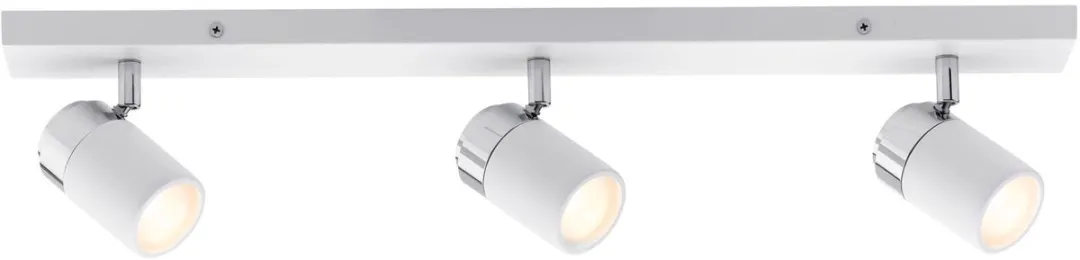 Paulmann Spotlight Zyli IP44 GU10 230V - 3x10W Wit/Chroom