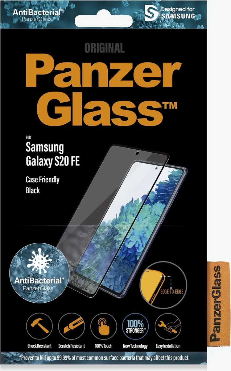 PanzerGlass PZ-7243 Screenprotector Samsung Galaxy S20 FE