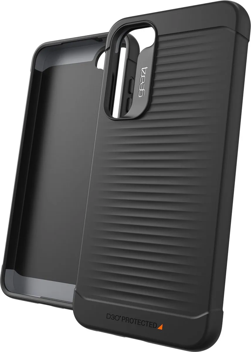 Gear4 Hoesje Siliconen Geschikt voor Samsung Galaxy S23 Plus - Gear4 Havana Backcover - Zwart