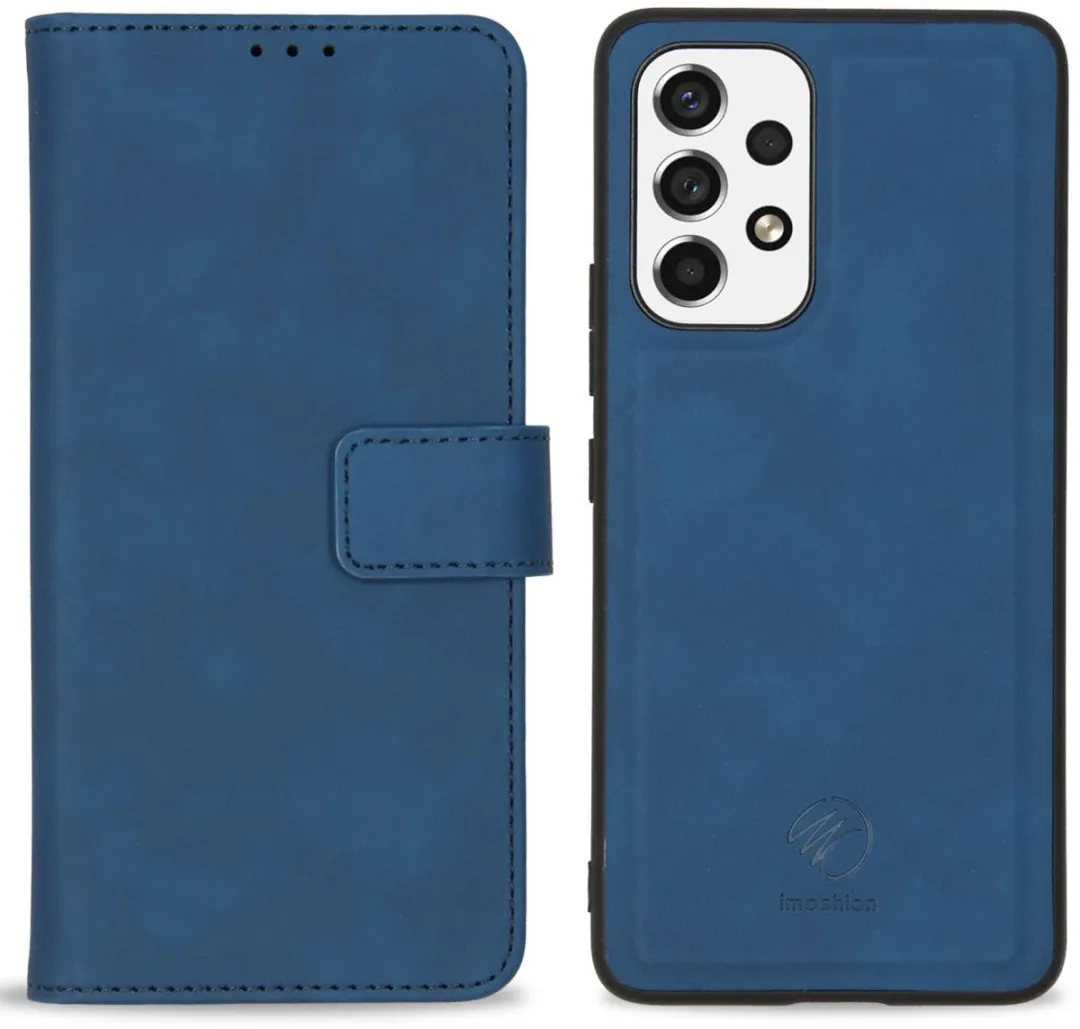 Imoshion Hoesje Samsung Galaxy A53 2-in-1 Bookcase - Blauw