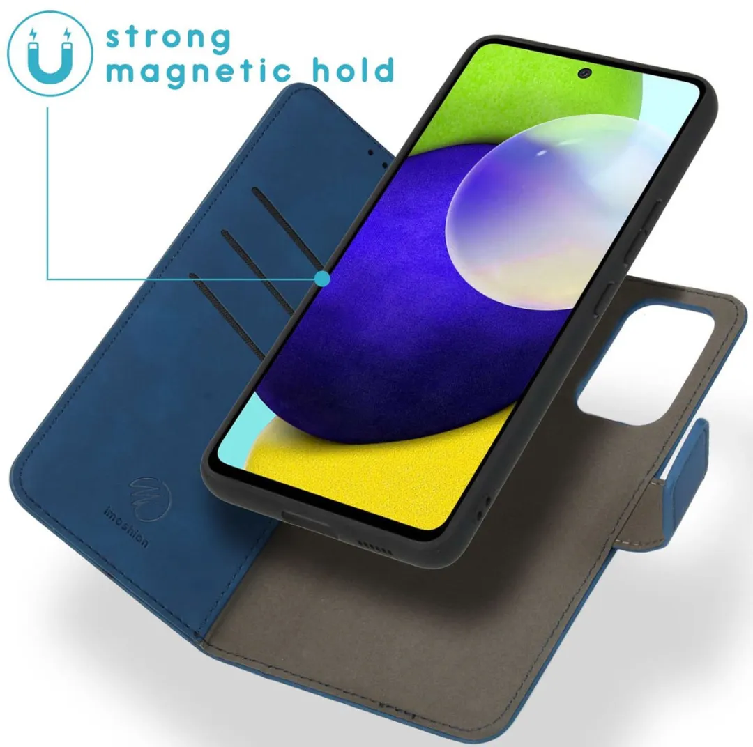 Imoshion Hoesje Samsung Galaxy A53 2-in-1 Bookcase - Blauw