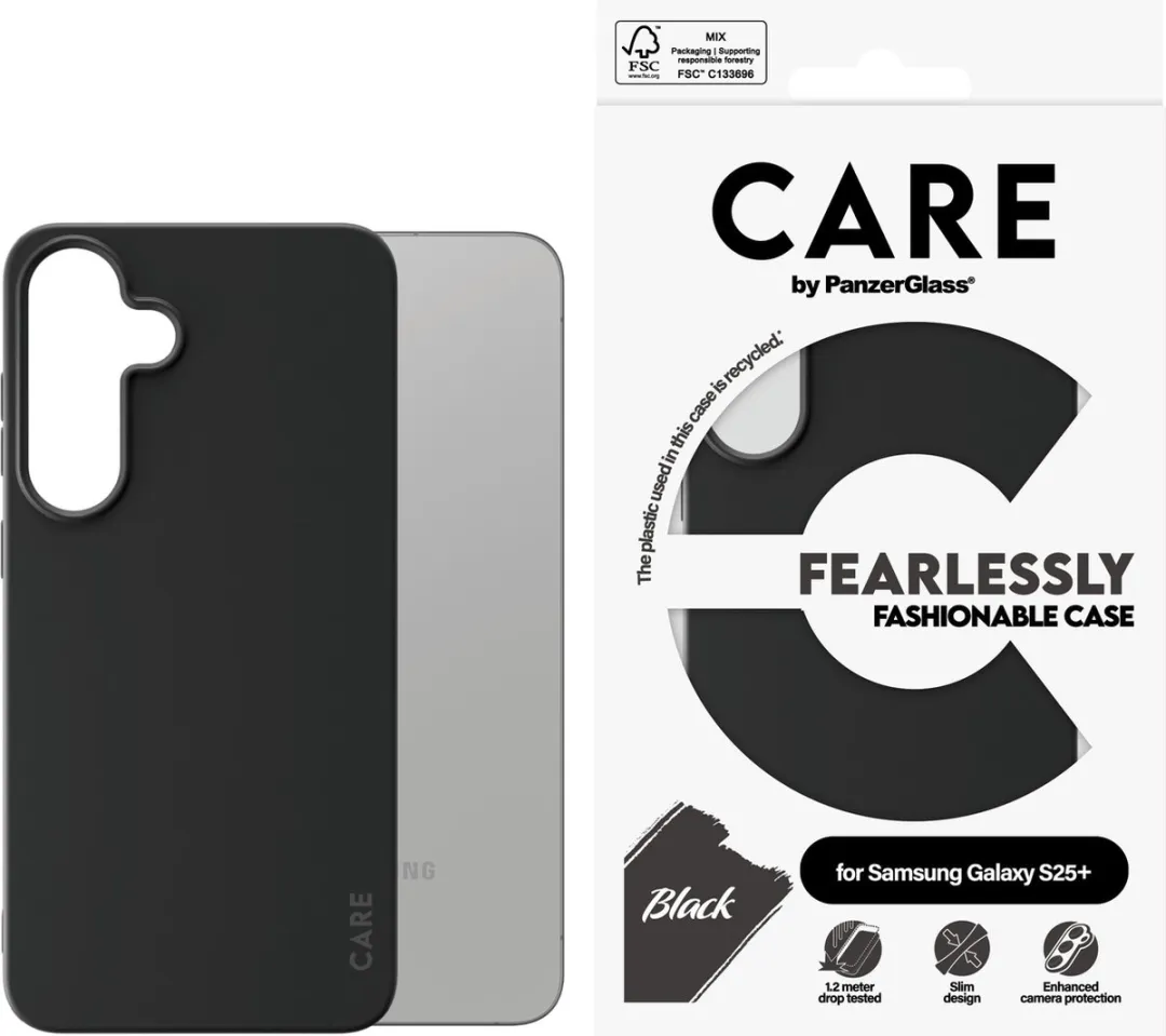 PanzerGlass Hoesje Samsung Galaxy S25 Plus - Transparent