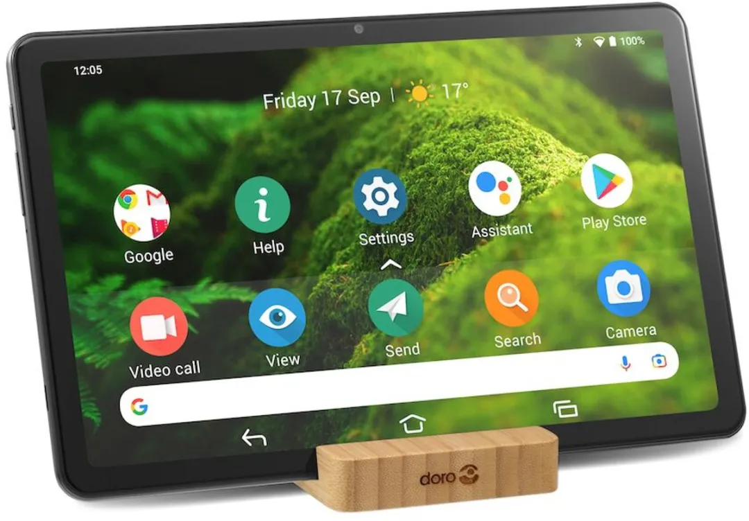 Doro 8342 Vereenvoudigde Tablet - 10.4" - 32GB - Zwart