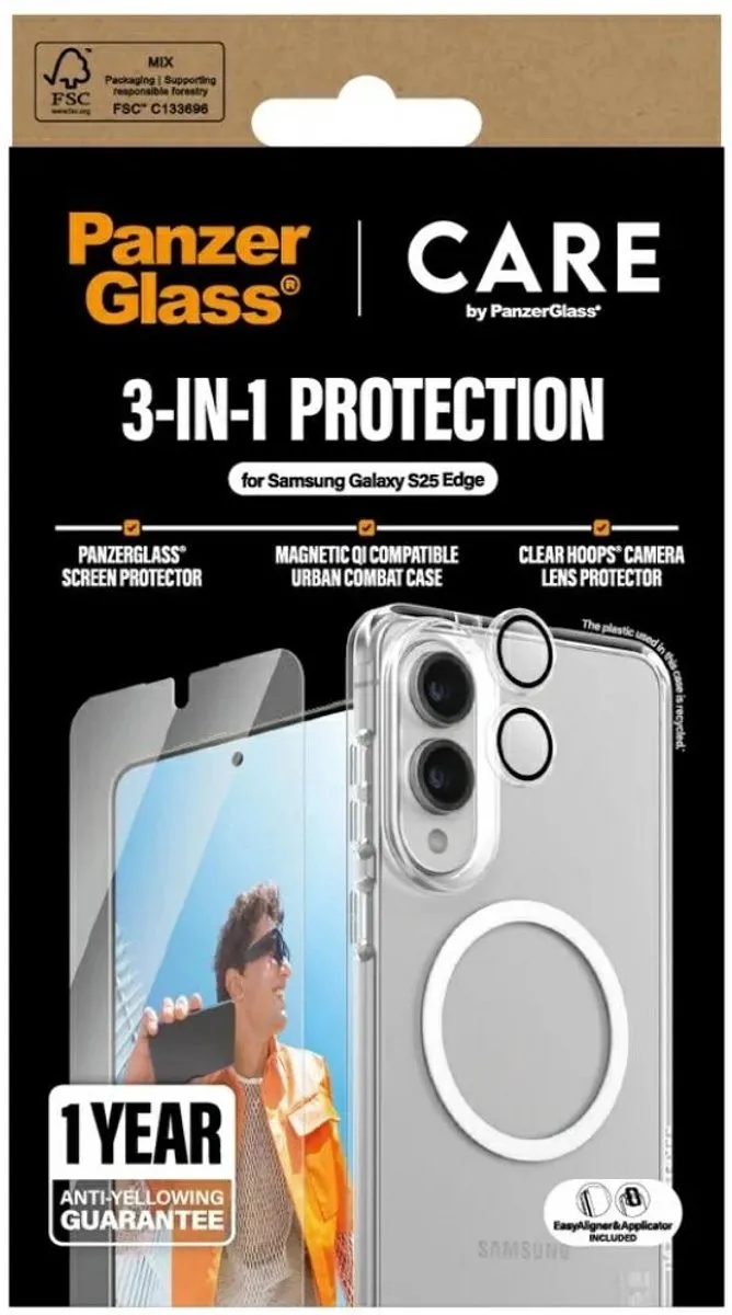 PanzerGlass 3-in-1 Beschermingskit - Universeel - 1 Stuk