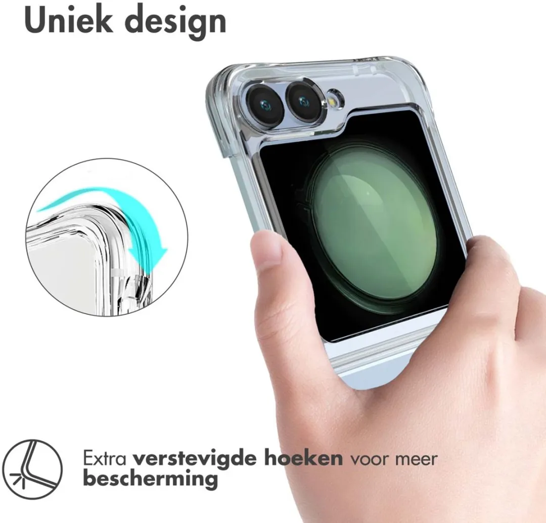 Imoshion Hoesje Samsung Galaxy Z Flip 6 - Transparant