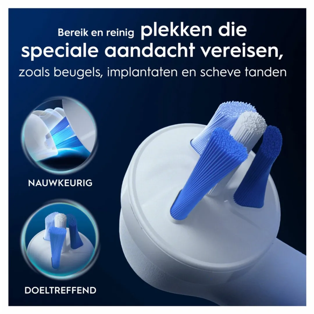Oral-B iO Interdental Clean Opzetborstels - 2 Stuks
