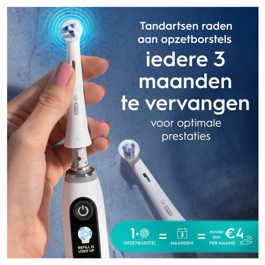 Oral-B iO Interdental Clean Opzetborstels - 2 Stuks