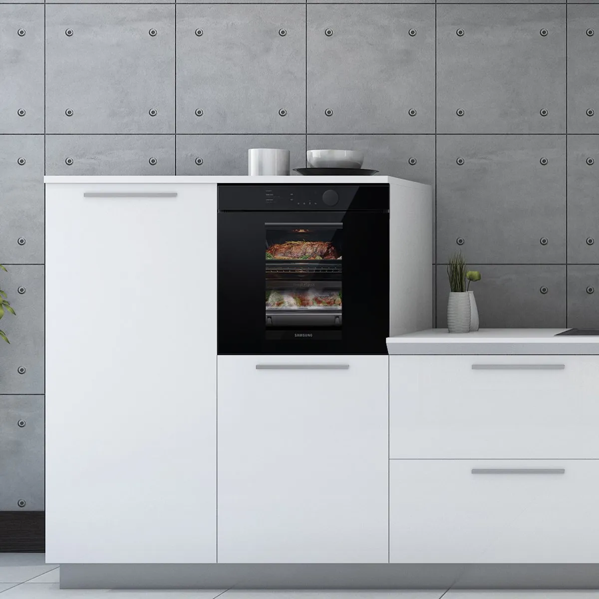 Samsung NV75T8549RK Inbouw Oven 75L - Zwart