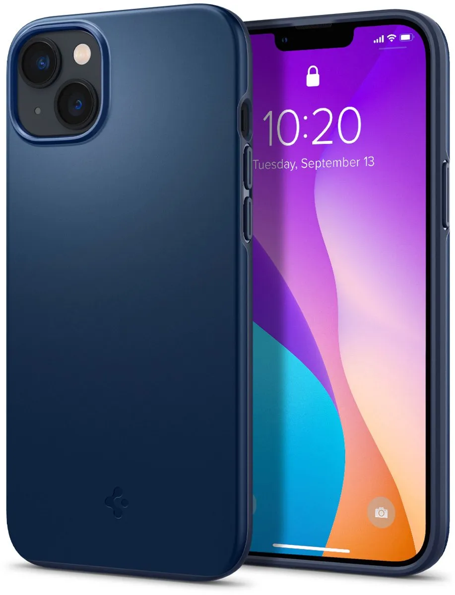 Spigen Thin Fit Hoesje iPhone 14 Plus ACS04775 - Donkerblauw