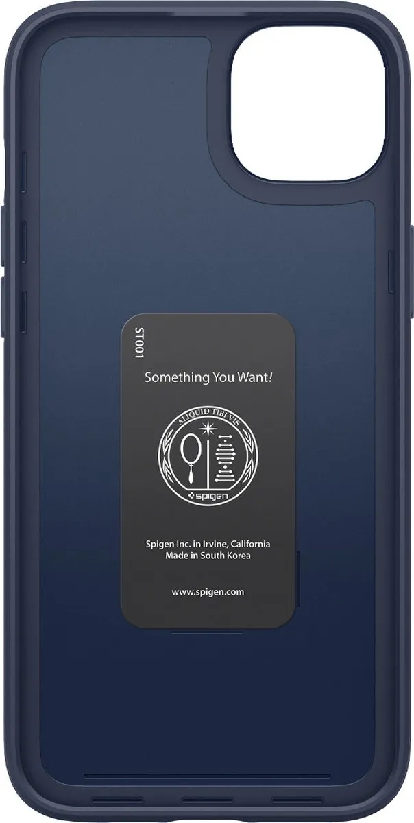 Spigen Thin Fit Hoesje iPhone 14 Plus ACS04775 - Donkerblauw