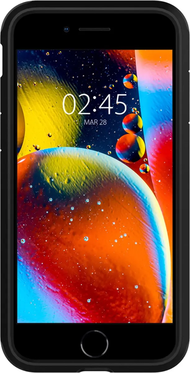 Spigen Tough Armor Air Cushion iPhone hoesje - Zwart