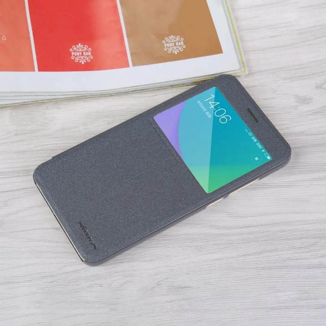 Nillkin Sparkle Book Case Xiaomi Redmi Note 5A Prime - Zwart