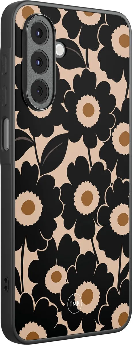 Casevibes Hoesje Samsung Galaxy A17 Bloom Luxe - Zwart
