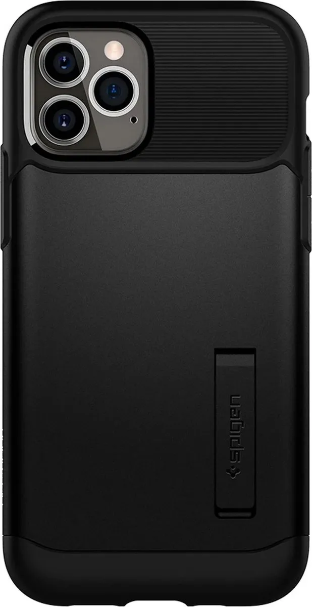 Spigen Slim Armor ACS01480 iPhone Hoes - Zwart