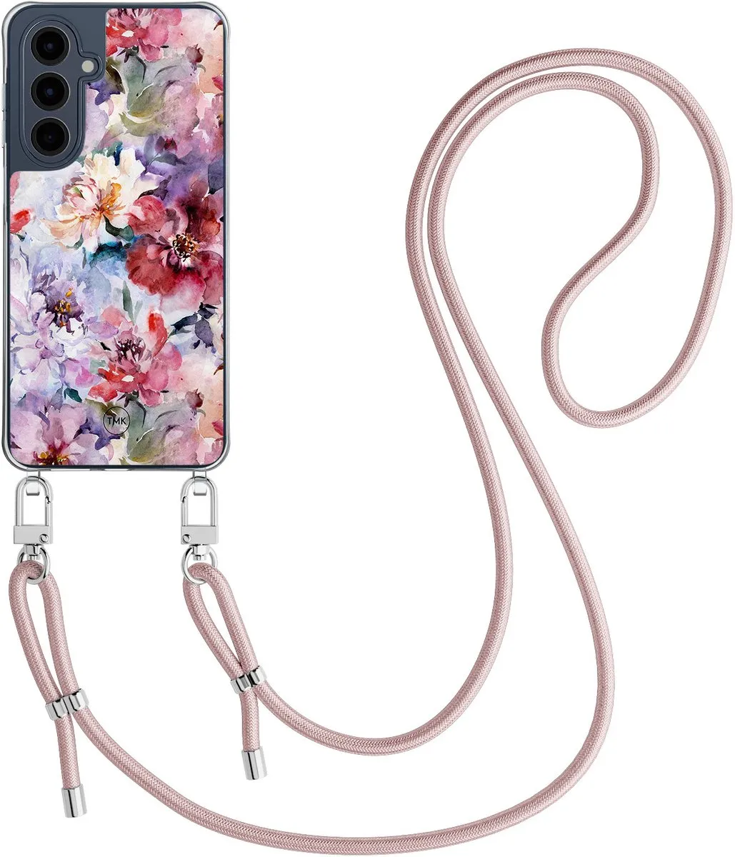 Casevibes Telefoonhoesje Samsung A16 CV/S/A16/C/016 - Bloemen Acryl Crossbody