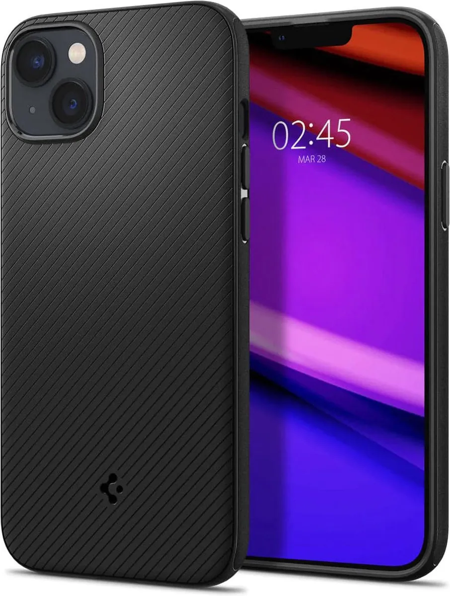 Spigen Core Armor ACS04649 iPhone 14 Plus Hoesje - Zwart