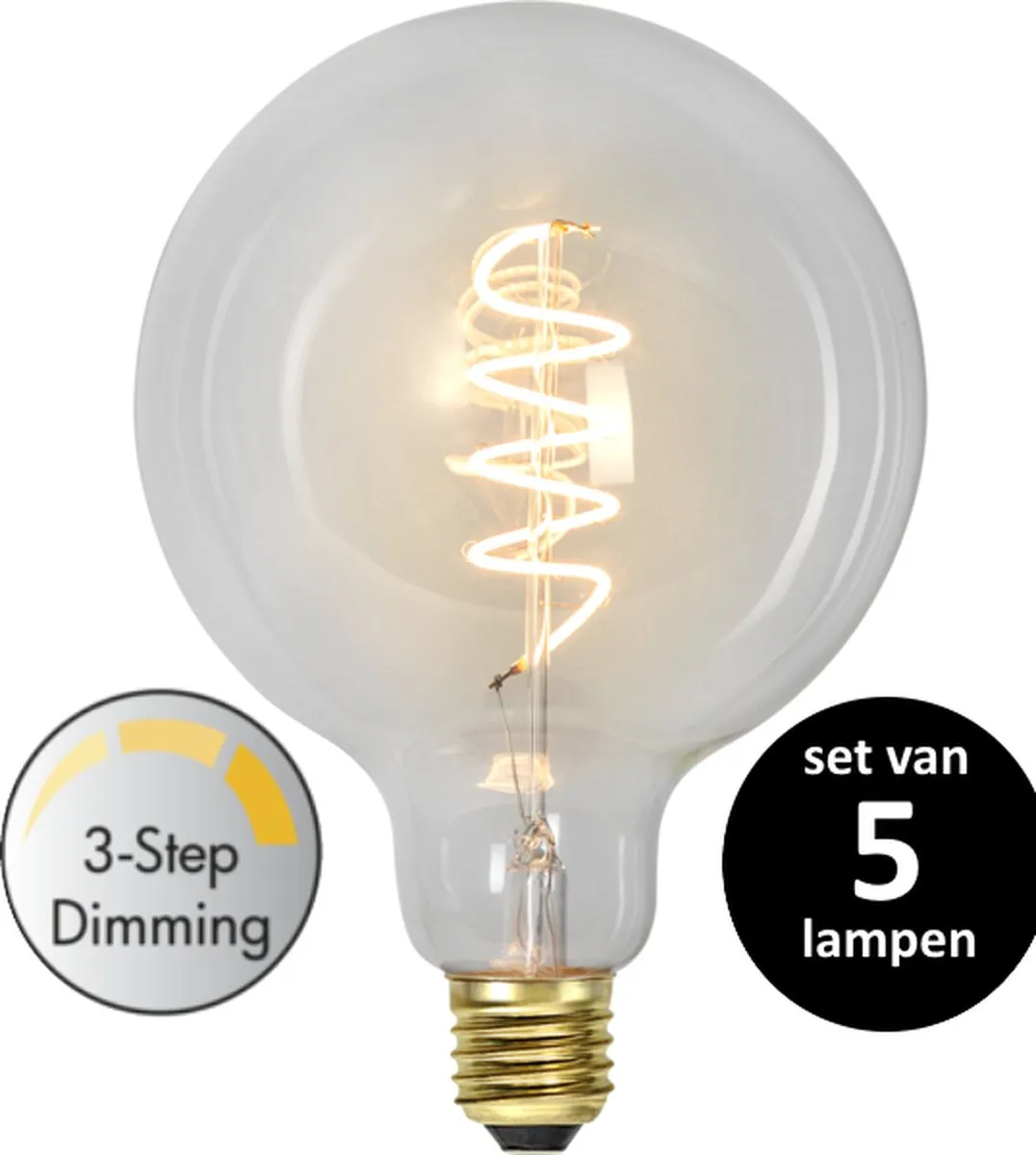 Star Trading LED Lamp E27 4W - 5 Stuks