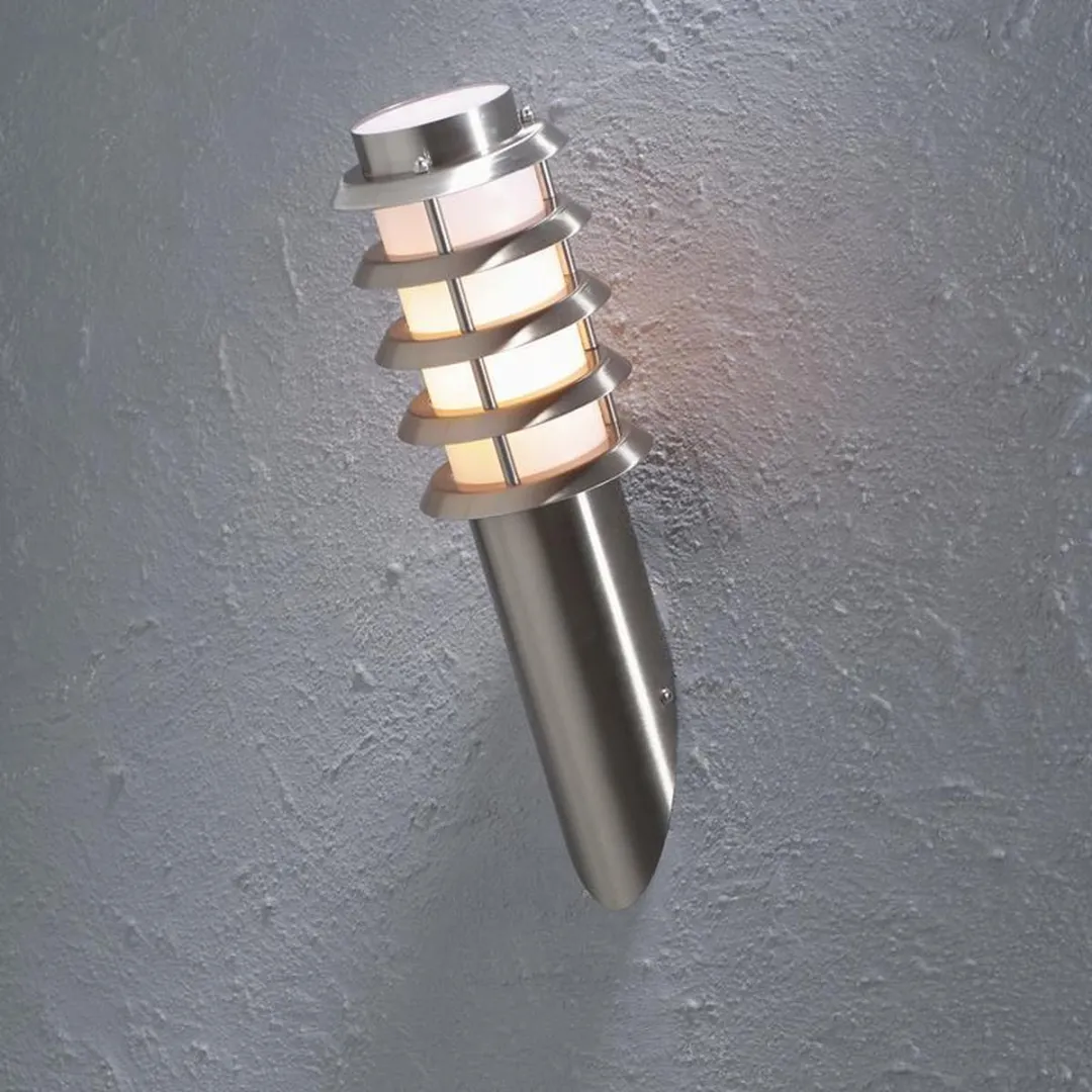 Konstsmide - Buitenlamp Trento wand opwaarts E27 max 11W, rvs