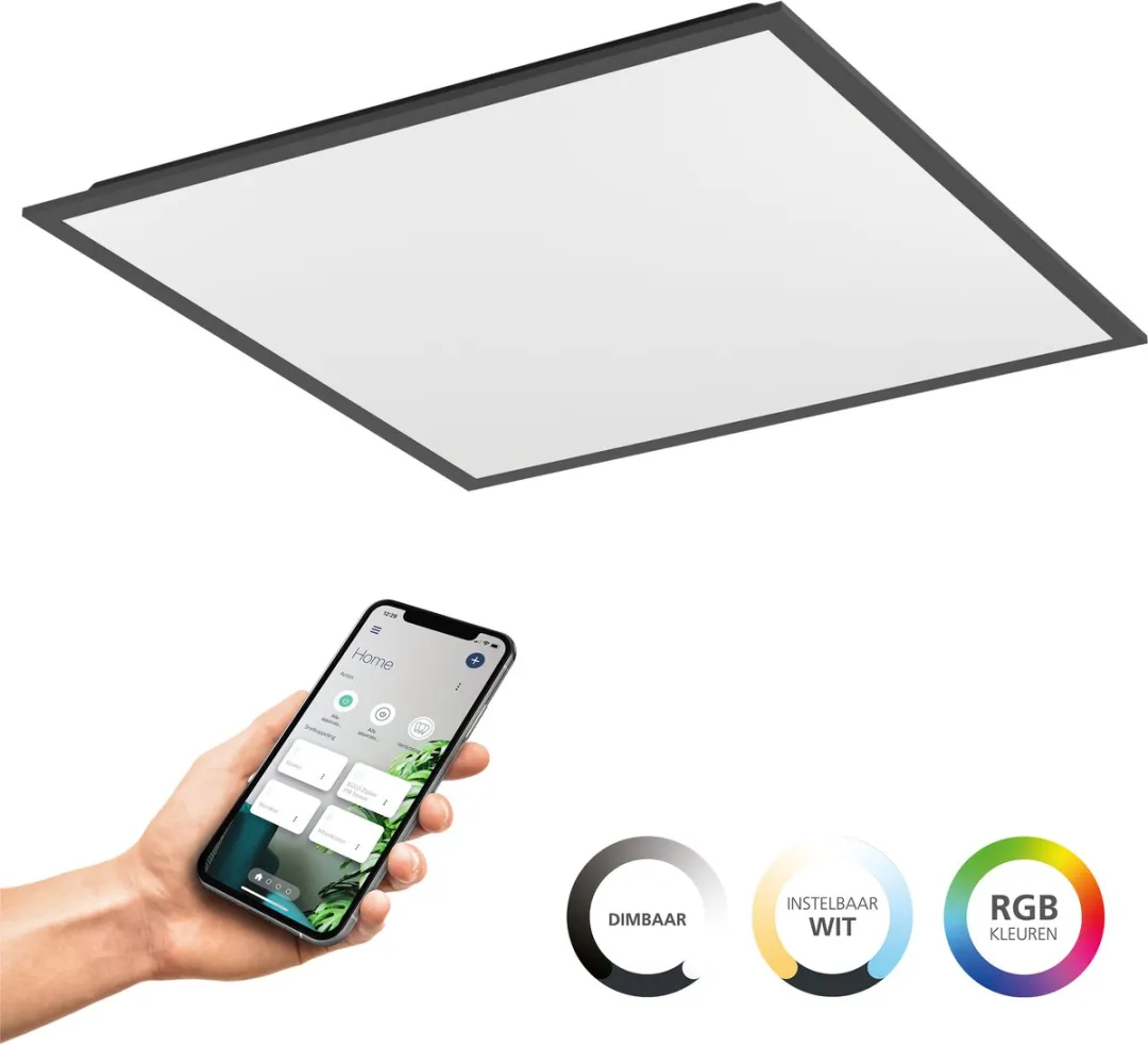 EGLO connect.z Moradillo Smart LED Paneel 59,5x59,5cm