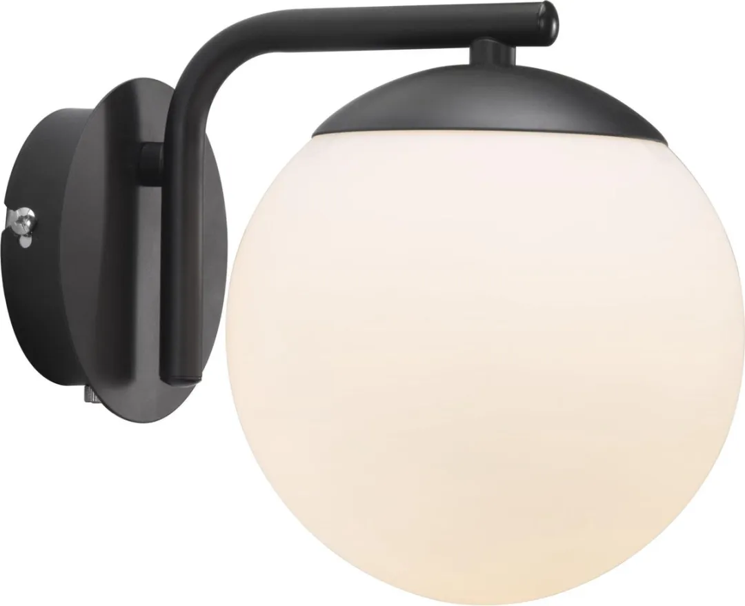 Nordlux Grant Wandlamp E14 - Zwart