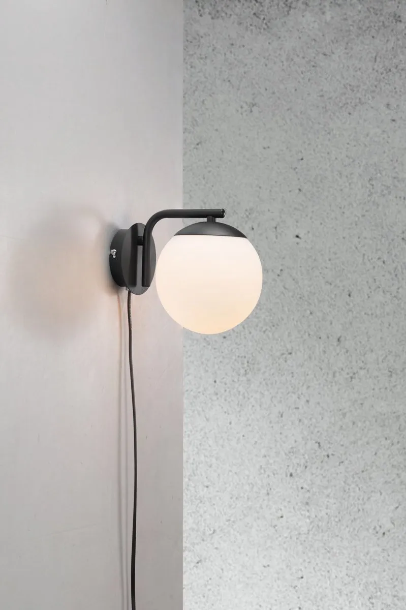 Nordlux Grant Wandlamp E14 - Zwart - afbeelding 6 van 6