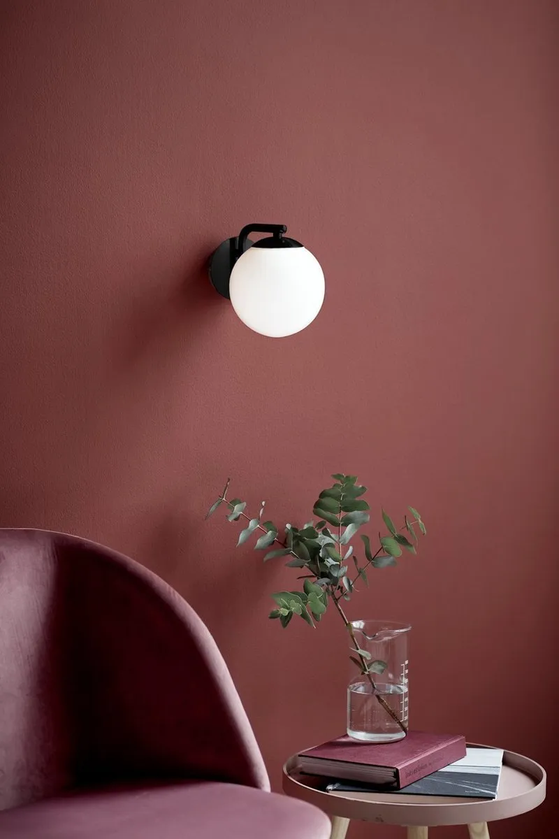Nordlux Grant Wandlamp E14 - Zwart