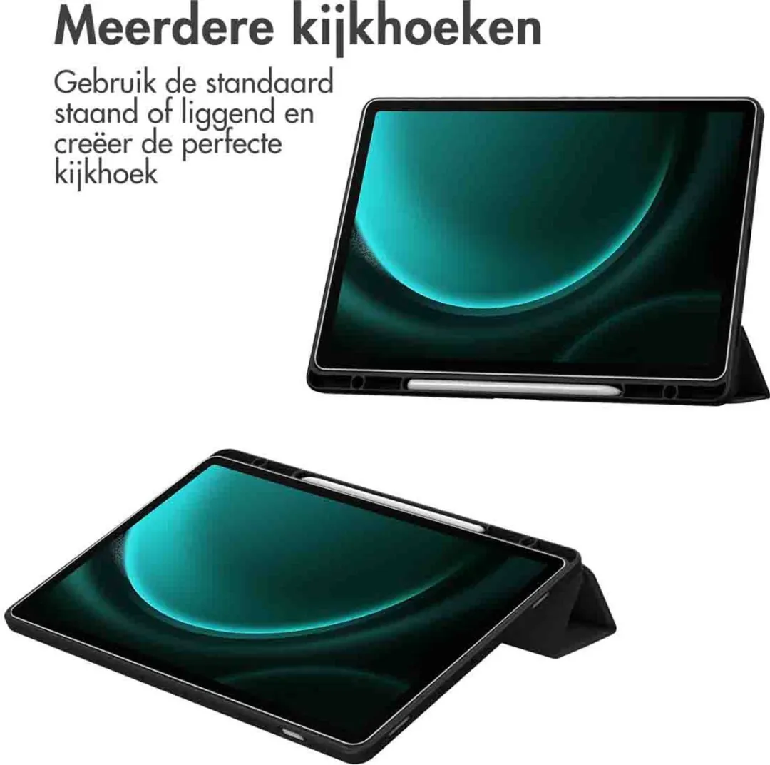 imoshiion Tablethoes SH00067759 - Trifold Hardcase - Zwart
