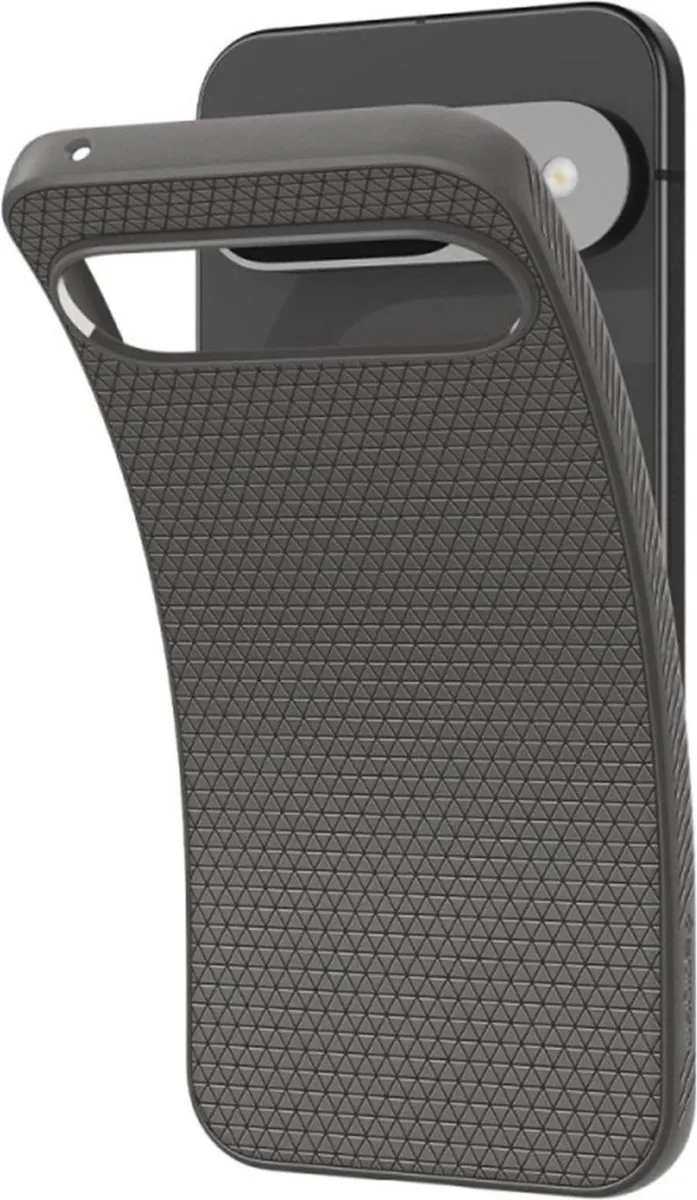 Spigen Liquid Air Hoesje ACS07684 - Google Pixel 9/9 Pro Grijs - afbeelding 6 van 6