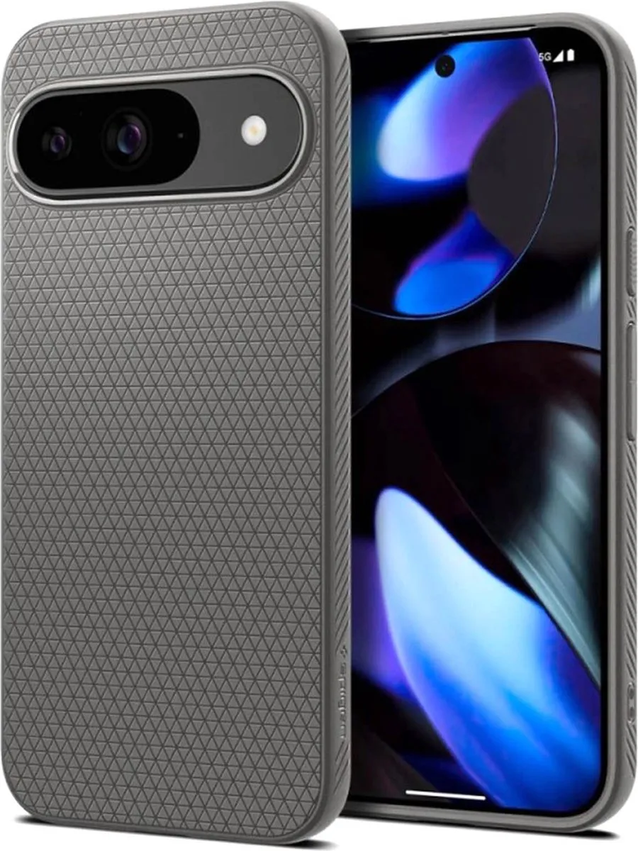 Spigen Liquid Air Hoesje ACS07684 - Google Pixel 9/9 Pro Grijs