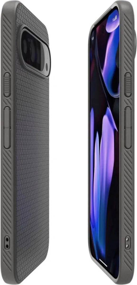 Spigen Liquid Air Hoesje ACS07684 - Google Pixel 9/9 Pro Grijs